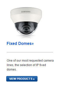 Samsung Fixed Dome IP Cameras