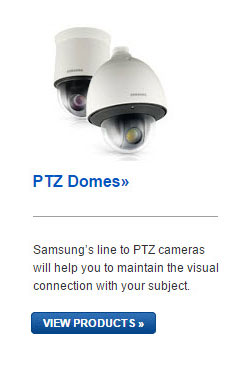 Samsung PTZ Cameras