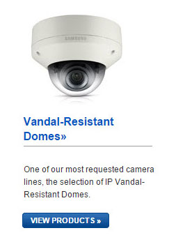Samsung IP Vandal-Resistant Domes